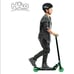 New Halo Rise Above Scooter Supreme Inline Scooter light up wheels Black Green