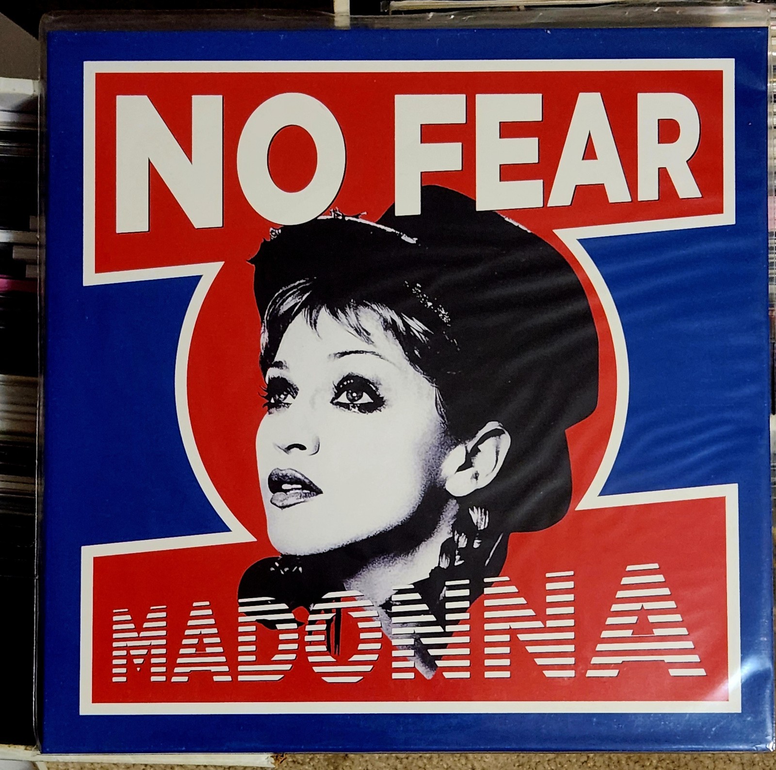 New! Madonna- No Fear 12 Picture Disc Vinyl lp with Poster