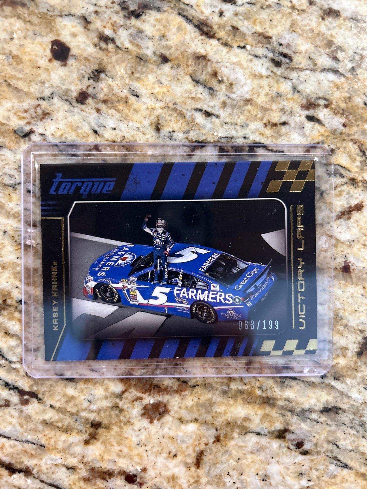 Kasey Kahne VL13 2017 Torque NASCAR Racing Victory Laps Gold /199