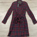 NWT Rag & Bone Felicity Dress Wool Plaid Wrap