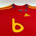 Iniesta #6 Spain 2009/2010 Home ORIGINAL Adidas VTG Rare Soccer Jersey (S)