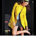 inc international concepts zipper coat jacket mustard yellow nwot