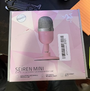 New Seiren Mini USB Condenser Microphone: for Streaming and Gaming on PC