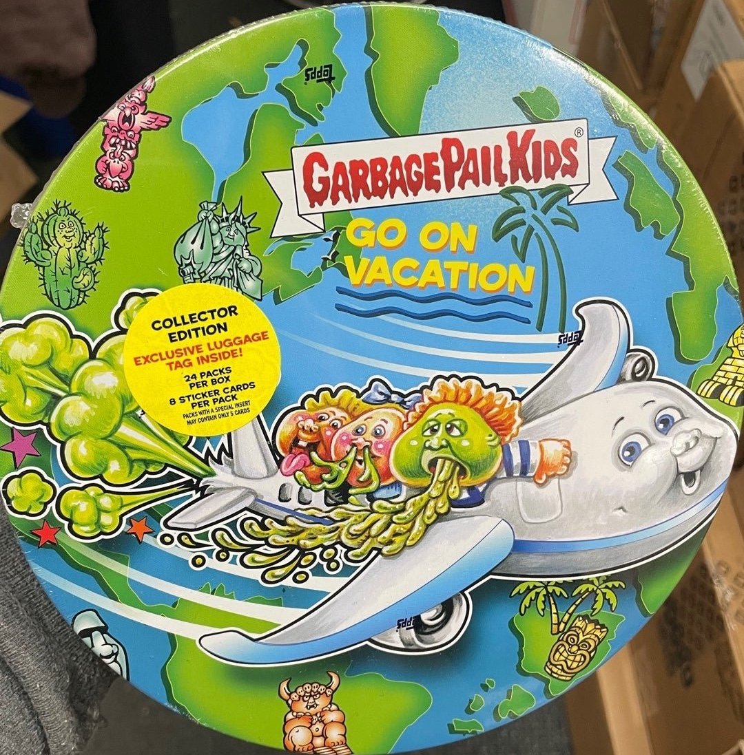 Topps Garbage Pail Kids Go On Vacation Collectors Edition Tin Factory Sealed