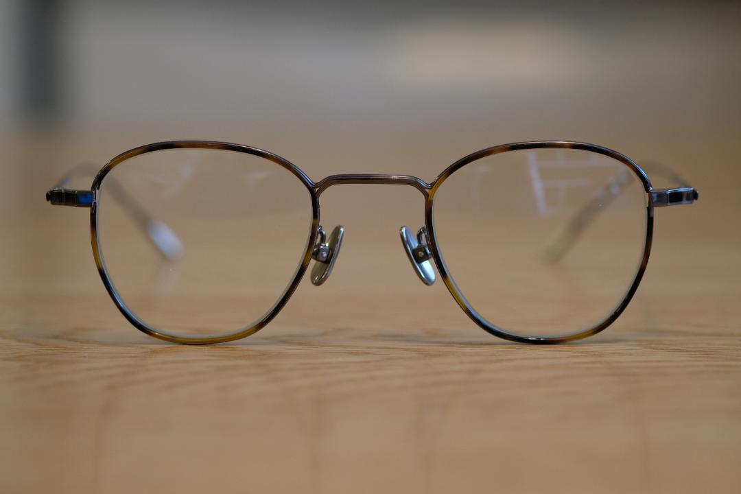 YUICHI TOYAMA U-080W W.Alfred Eyeglass Frame
