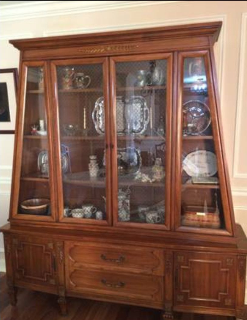 Antique Dining Room Hutch