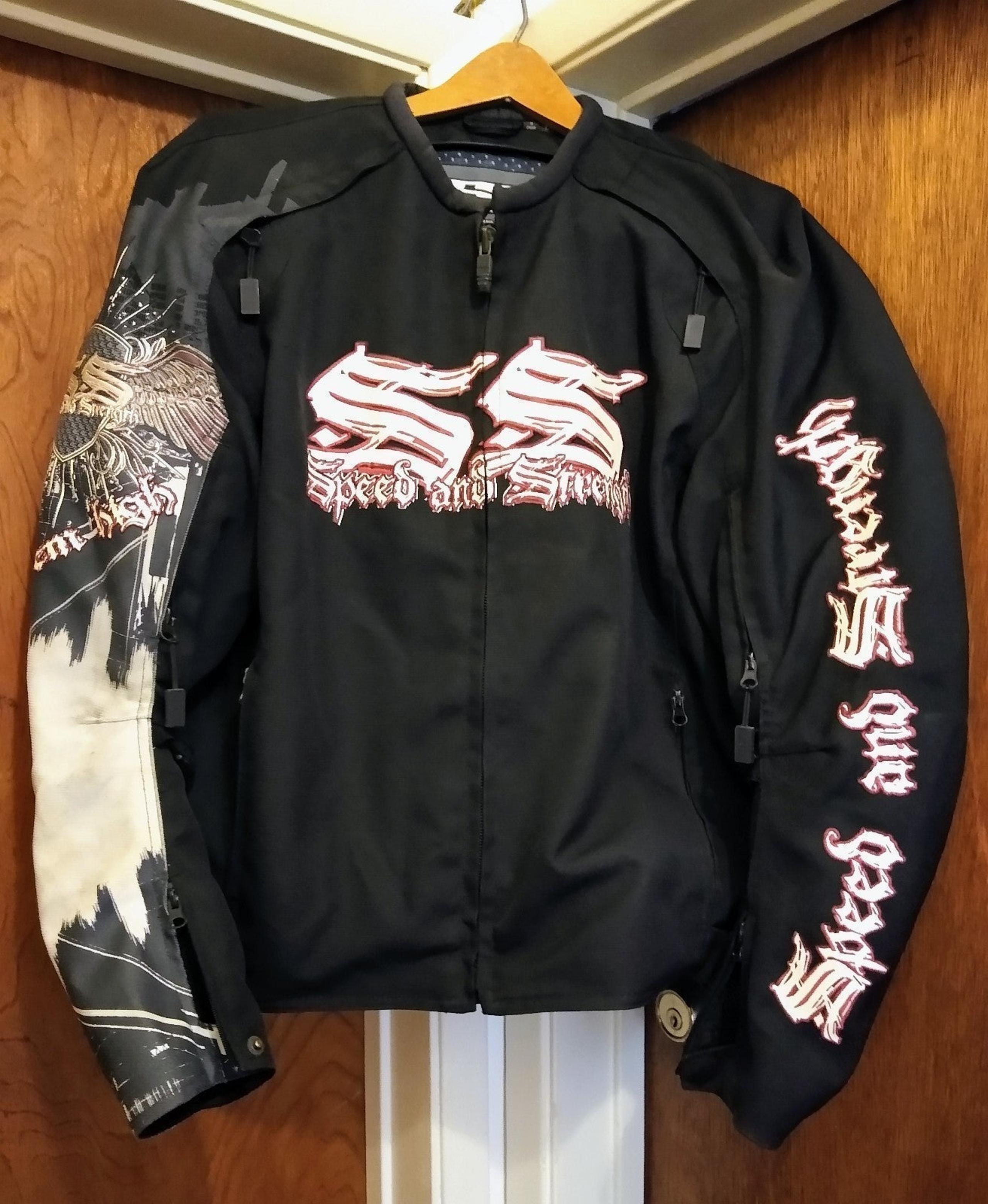 Speed & Strength Motorcycle Jacket (Size : M)
