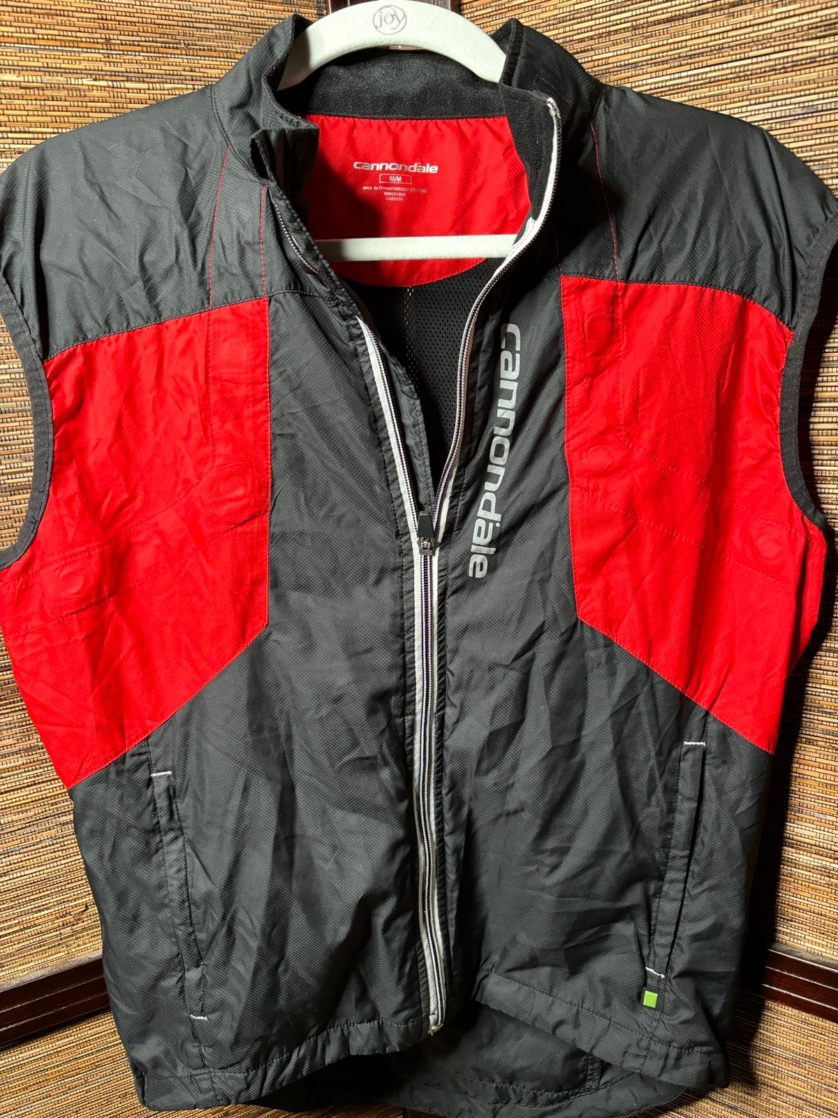 CANNONDALE Men's CYCLING Windproof JACKET/Vest size medium