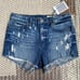 NWT Pistola Winston High Rise Cut Off Distressed Denim Shorts Size 27 NEW