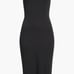 Marine Serre Embroidered Moon stretch organic cotton rib Maxi Dress