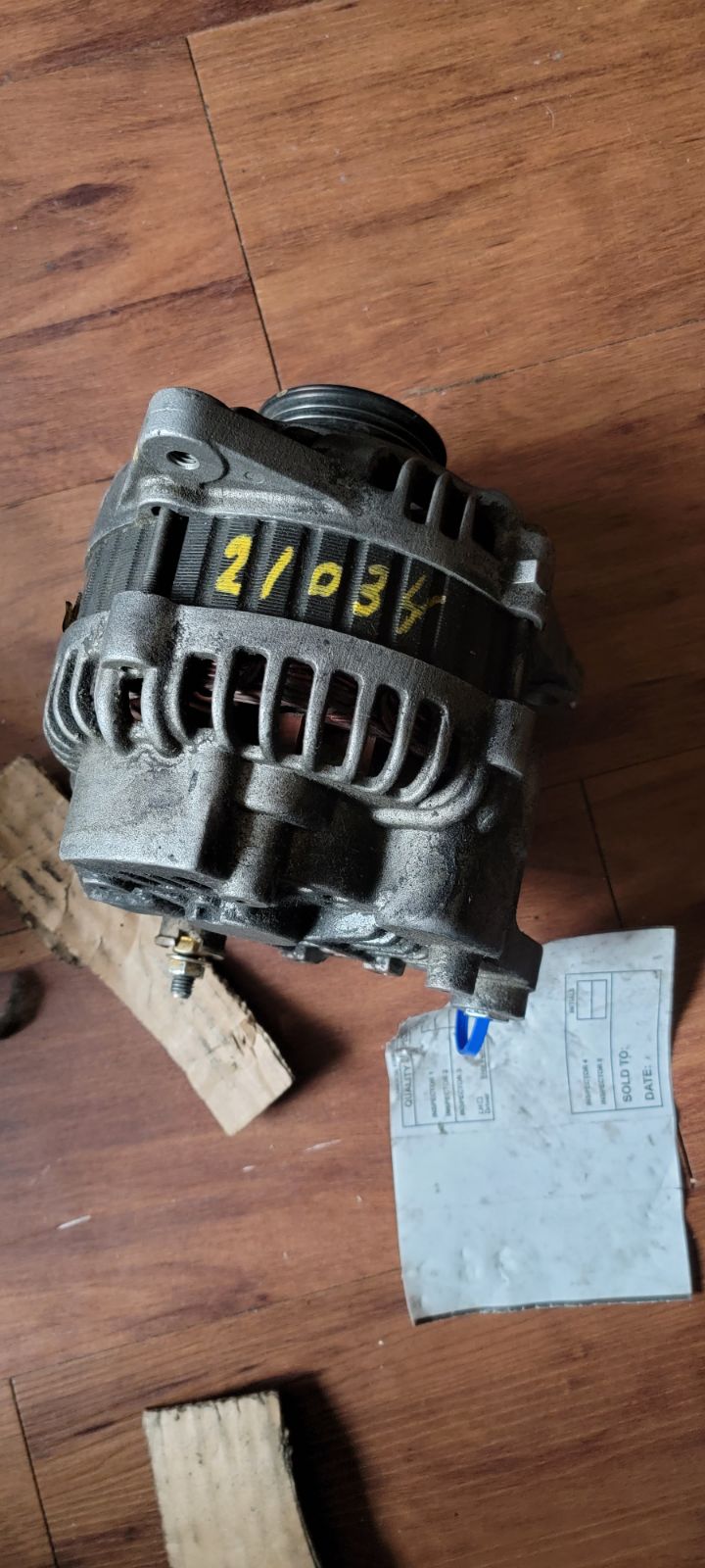 Alternator infinity 350 z