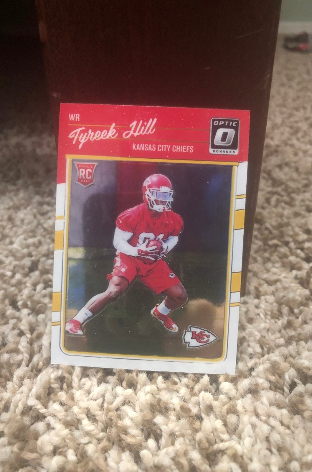 Tyreek hill rookie white optic