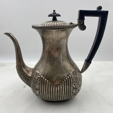 Vintage Sheffield Silver Plate Coffee Pot & Teapot, EPNS - England Art Deco