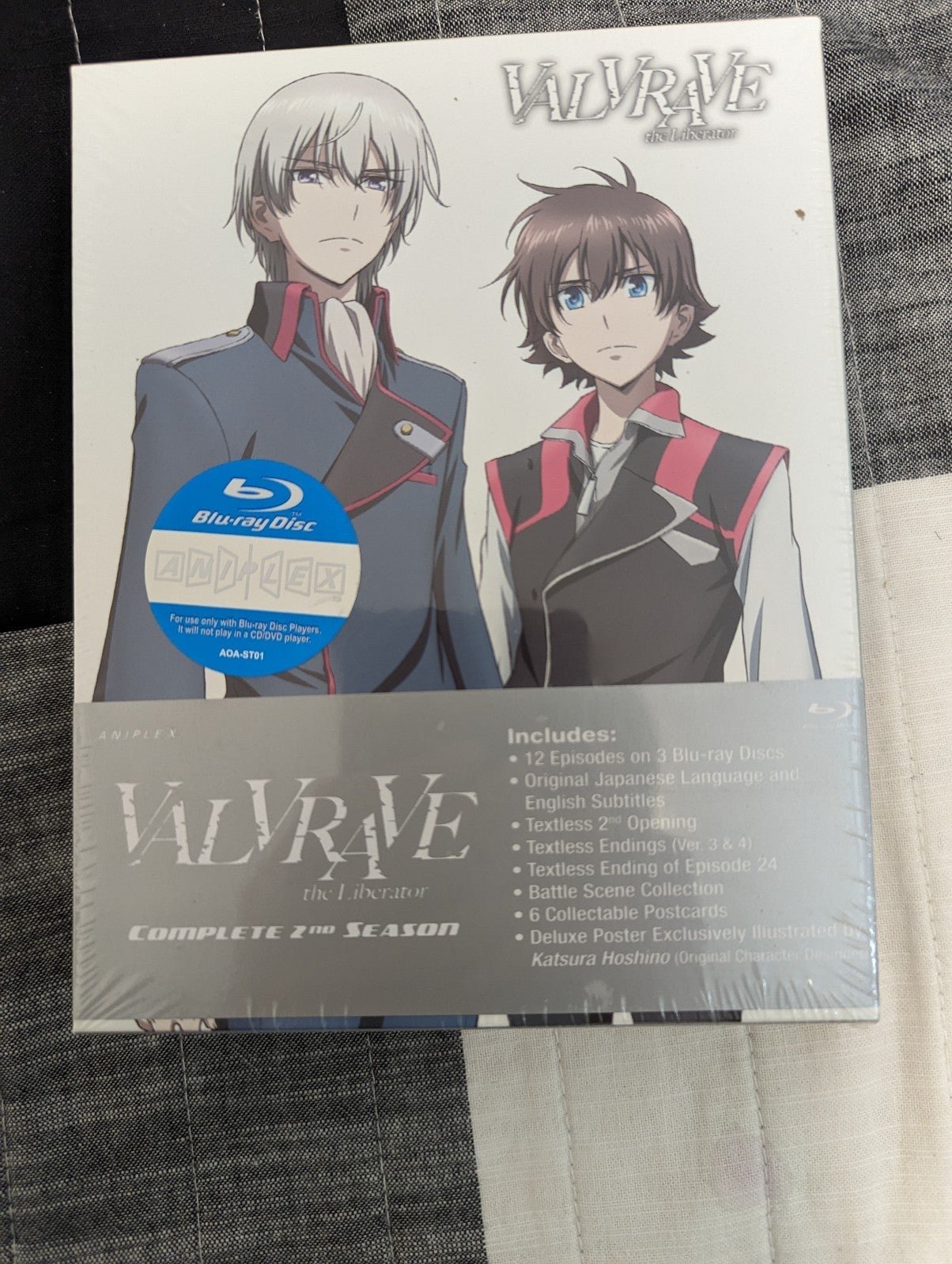Valvrave The Liberator Complete 2nd Season (Blu-Ray, 2015) Aniplex Anime Sealed