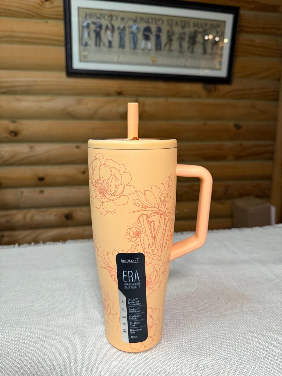 CACTUS FLOWER Brumate 40oz ERA Tumbler * Limited Edition * SOLD OUT