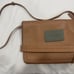 All Saints Club Medium Leather Clutch