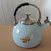 Lenox Butterfly Meadow Tea Kettle Blue Store Very Gently Used