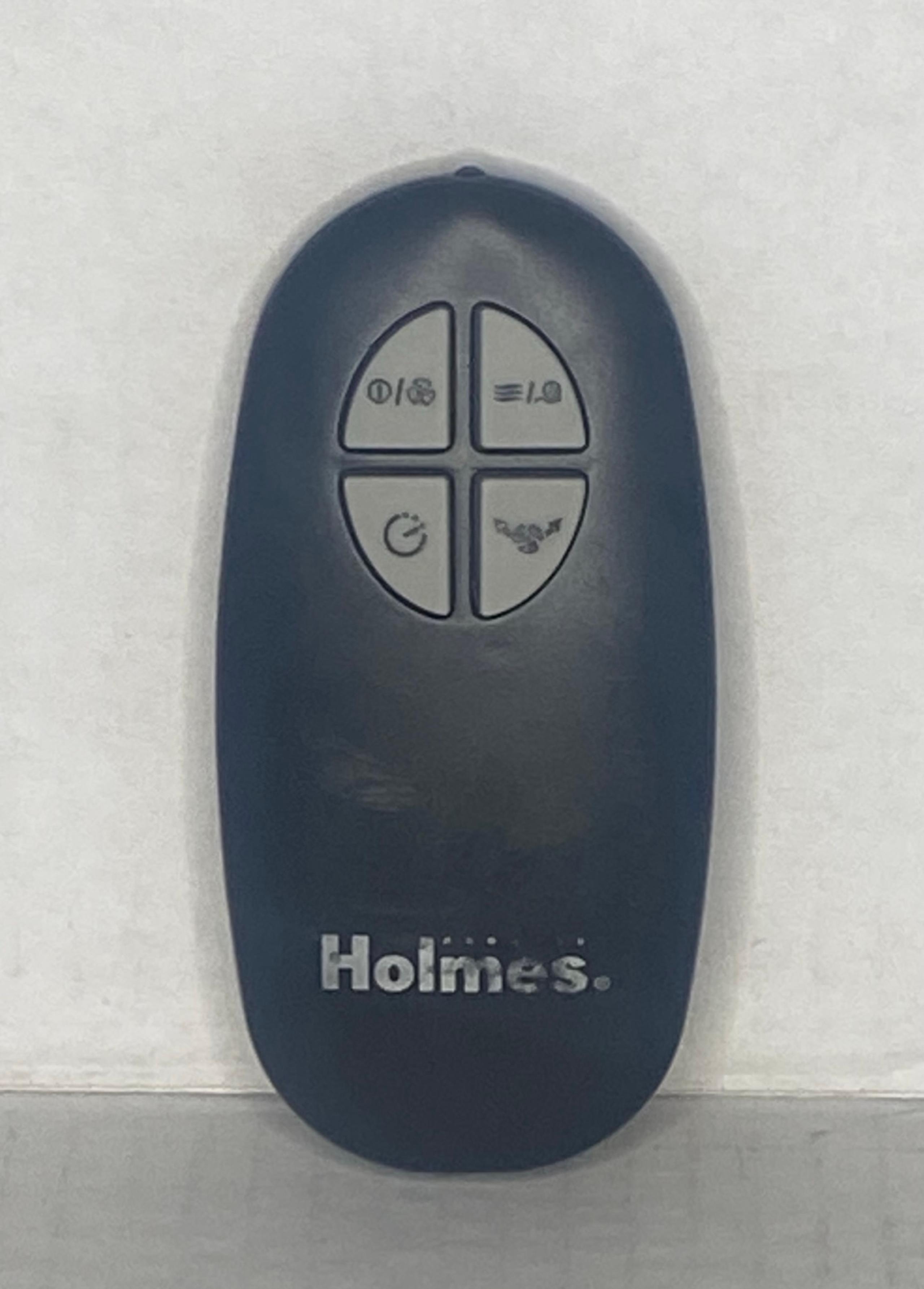 OEM Holmes 15VX2R03 4 Button Fan Remote Control Genuine Black REPLACEMENT