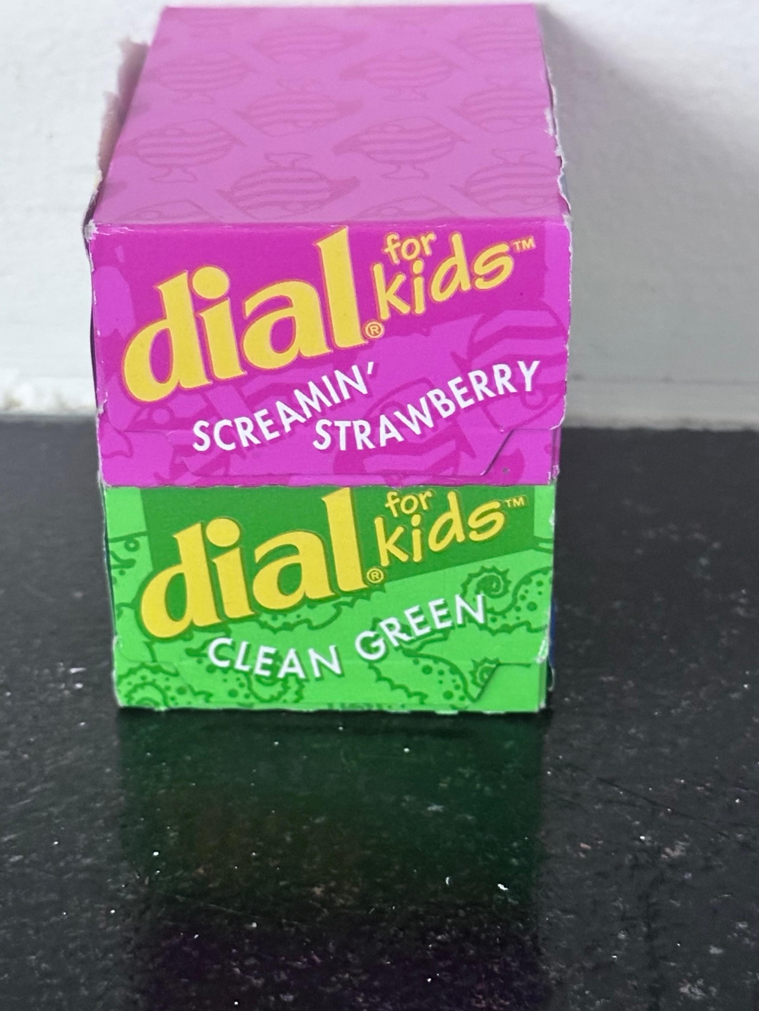 Vintage Dial Kids Soap Fish Shaped 90s Pack Of Two Sealed