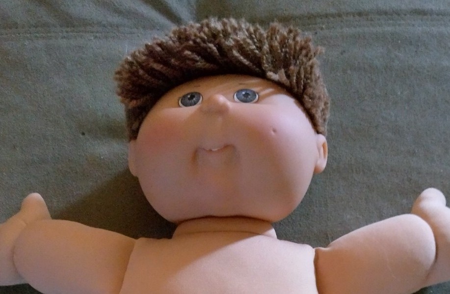 Cabbage Patch Boy Doll 1978-2004 Flat Top with Teeth