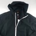 SWIMS Tarifa Full Zip Windbreaker Jacket Men's Size Large Black Hooded Unlined