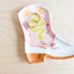 Snake cowboy boot, jewelry ring trinket dish, ceramic clay pottery, handmade