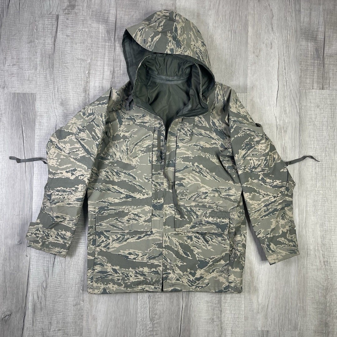 Military Parka Waterproof Environmental All Purpose Camo Jacket Gore-Seam X-S P