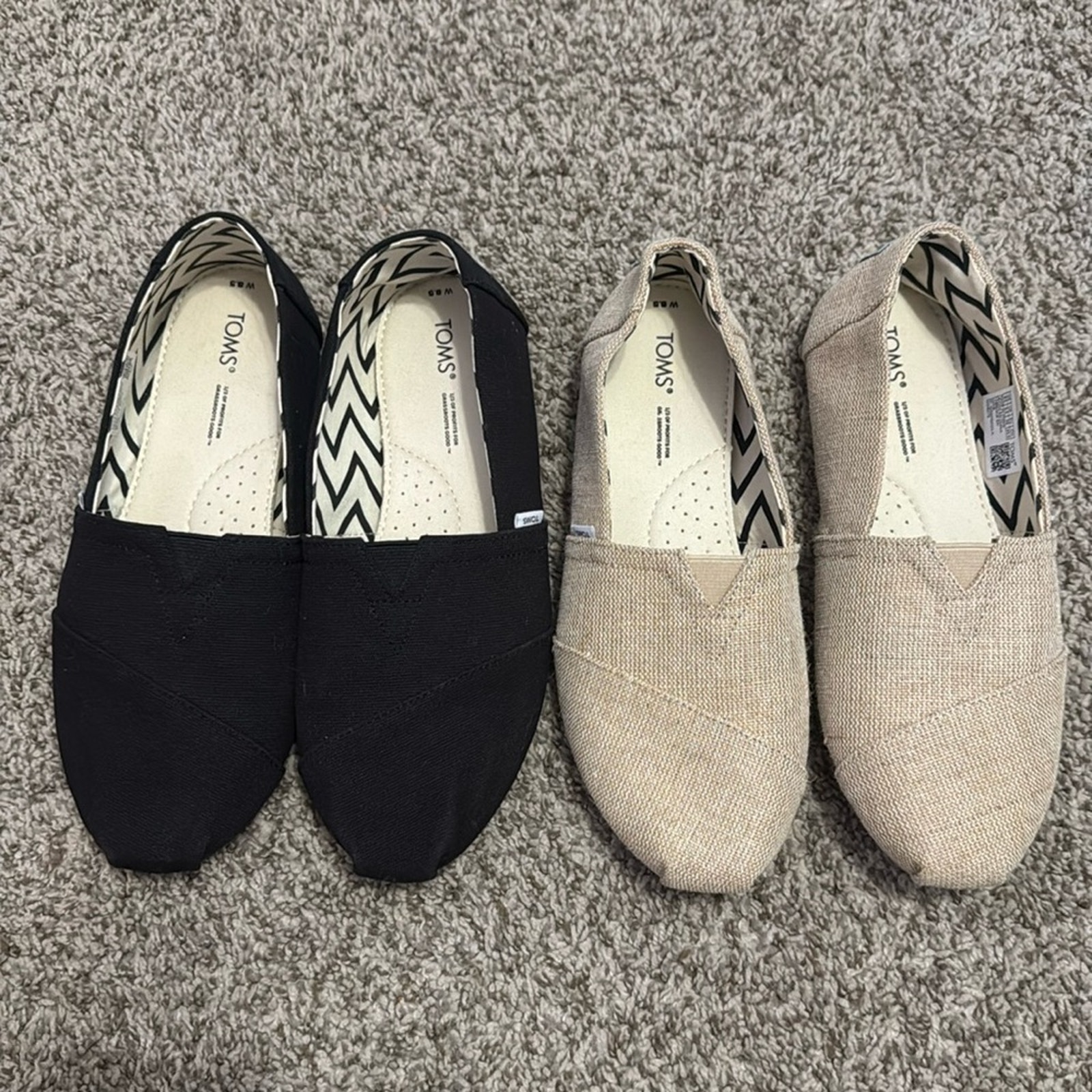 Slip resistant toms deals