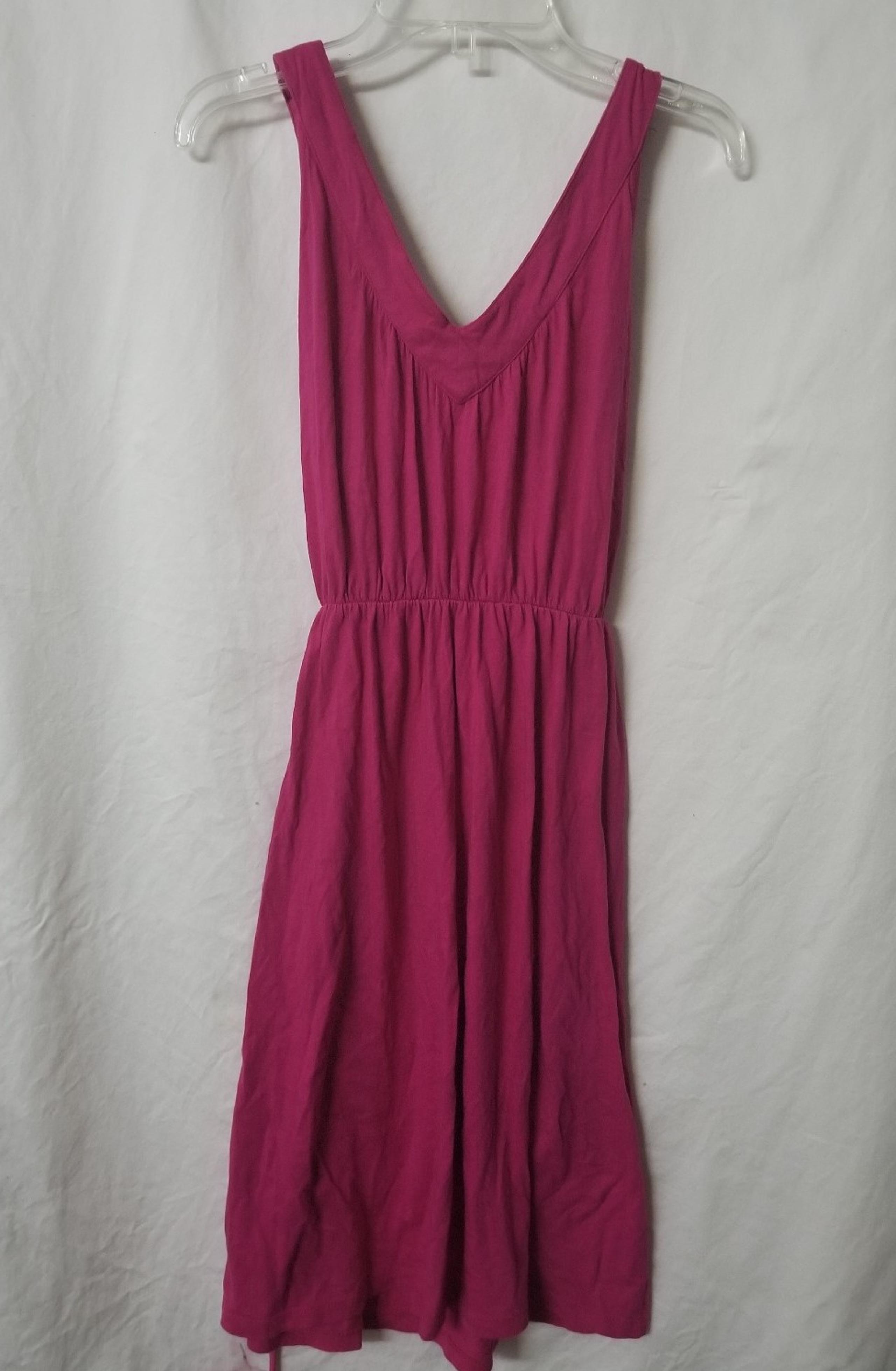 Womens Motherhood Maternity Pink Modal Cotton Dress