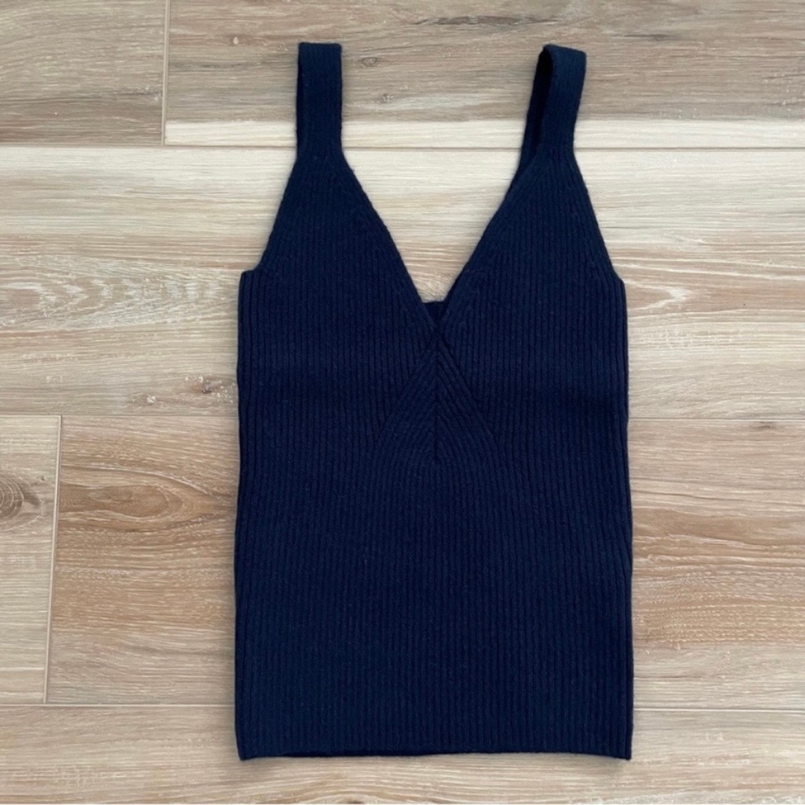 J. Crew Cashmere Sweater-Tank BL110 M