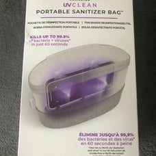 Homedics UV Light/UV Clean Portable bag