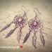Opal Dream Catcher Earrings