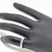 c065 Rare Tiffany Somerset Mesh 3P Diamond Ring, Approx. Size 9