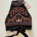 Free People/ Black Beaded Halter Top