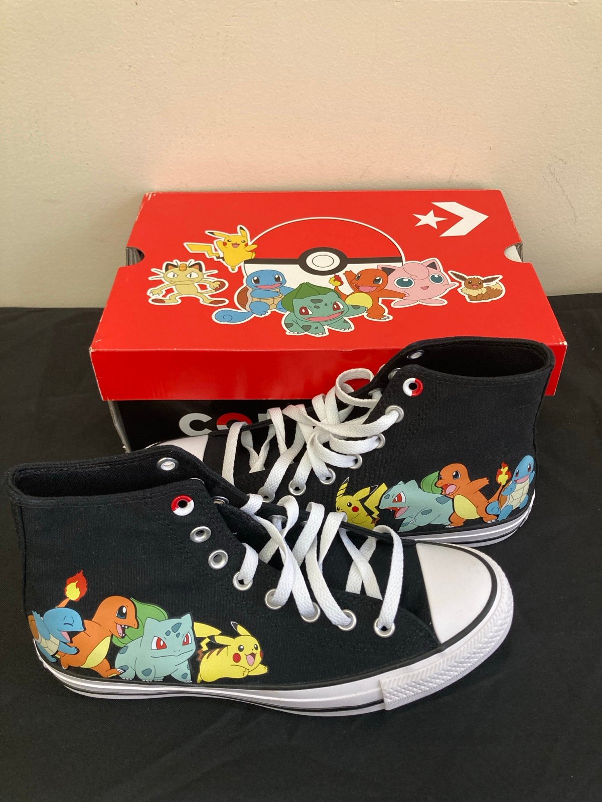 Rare - Converse Pokemon x Chuck Taylor All Star High First Partners
