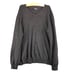 Club Room Men's 2-Ply Cashmere Knit Sweater Gray Large Long Sleeve V-Neck