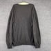 Club Room Men's 2-Ply Cashmere Knit Sweater Gray Large Long Sleeve V-Neck
