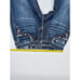 Miss Me Womens 31 Bedazzled Bling Thick Stitched Cuffed Capri Jeans