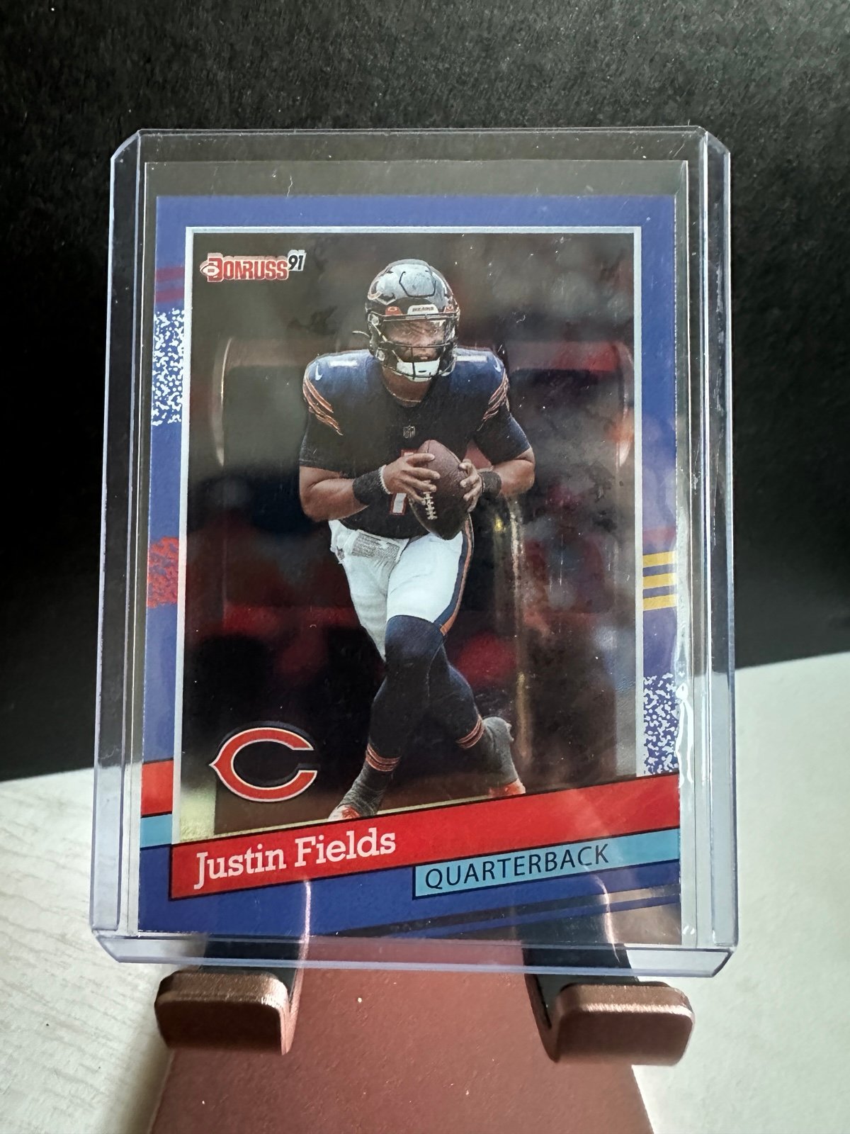 2021 Donruss CLEARLY Justin Fields Rookie Card