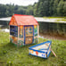 Melissa & Doug Let's Explore Park Ranger Cabin and Boat NWT