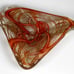 Vintage Vetreria Fratelli Toso Murano Aventurine