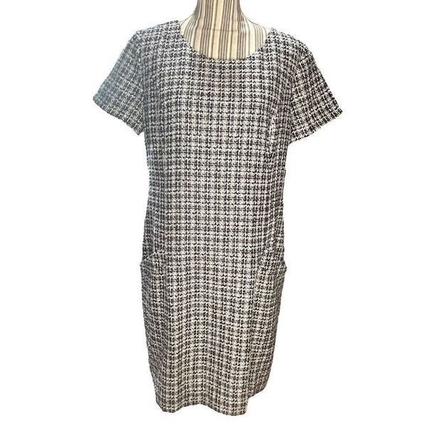 Womens Southern Tide Navy/White Pattern Dress Size 12