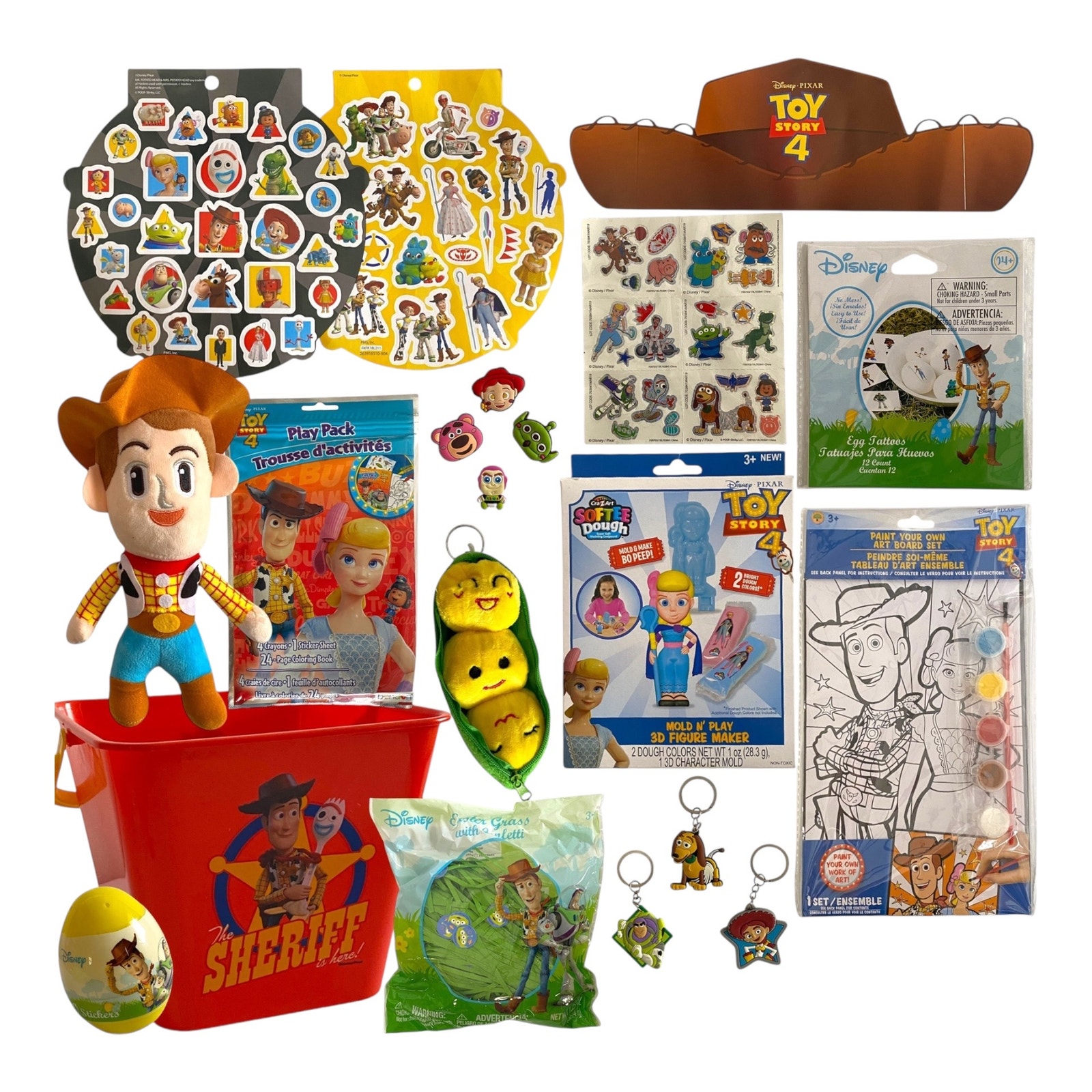 Toy Story Mega Bundle Lot – Plush, Toys, Stickers & More, Play Gift Set for Boys