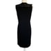Karen Millen Shimmery Navy Draped Sheath Dress| Size 8