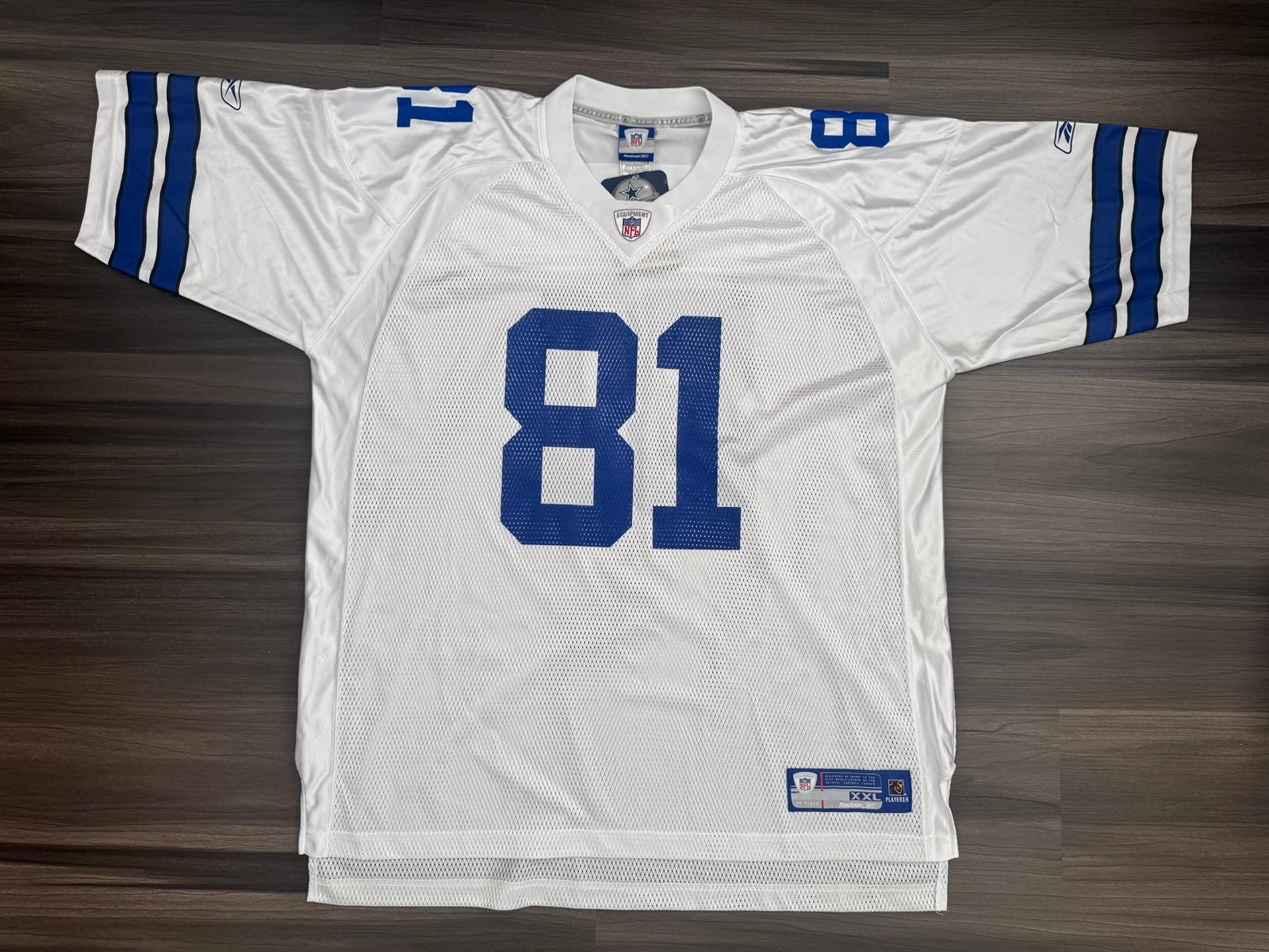 New Terrell Owens #81 Dallas Cowboys Reebok NFL Equipment Jersey Size 2XL