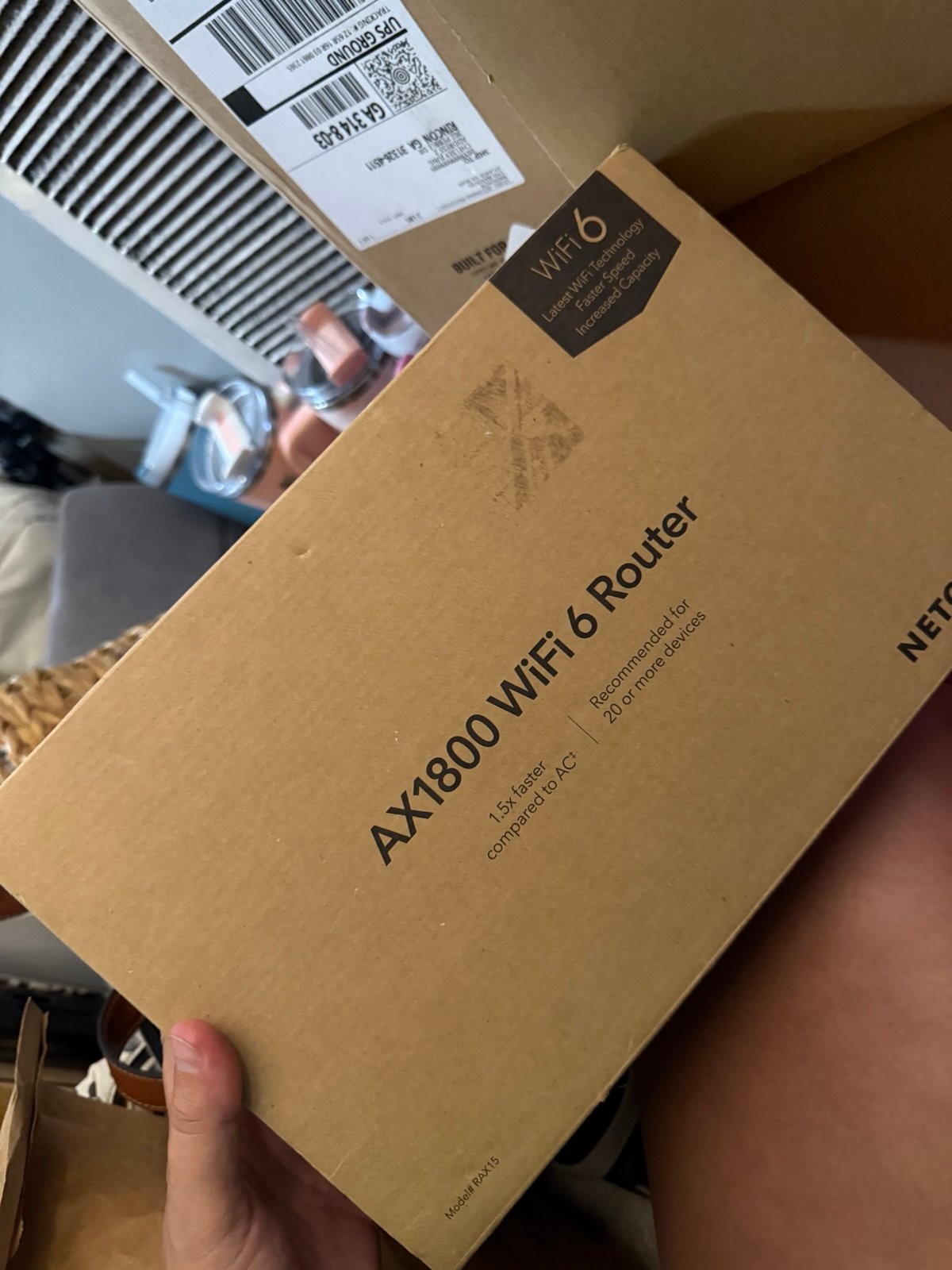 AX1800 WiFi 6 router