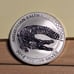 Beautiful Uncirculated 2014 Australian Saltwater Crocodile 1 Oz Fine Silver Coin