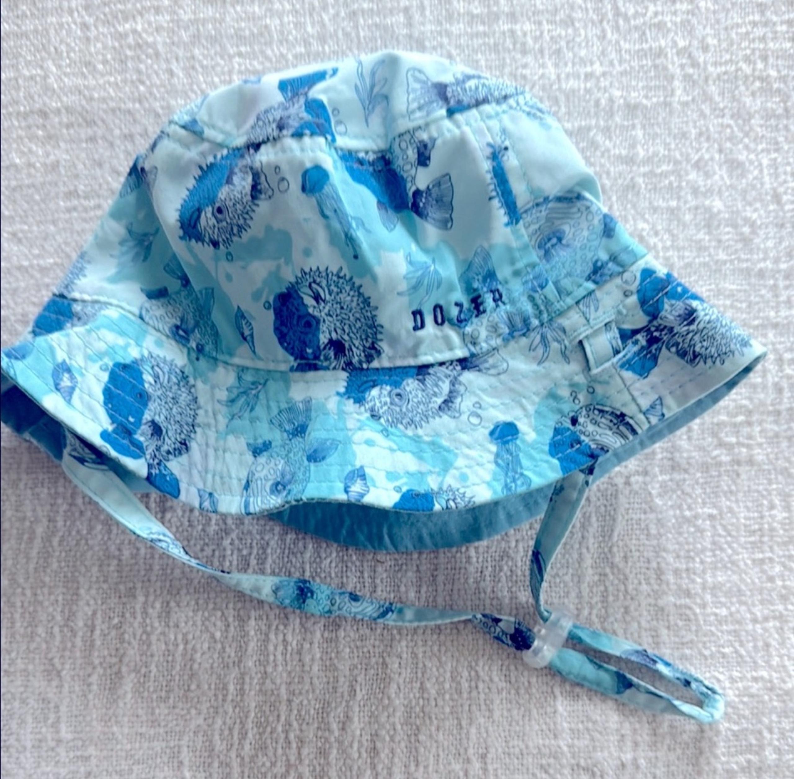 Like New Dozer 0-12 Month Fish Bucket Hat