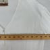 Cotelac Long Sleeve Ribbed Knit Cardigan Sweater Size 4 White V Neck Lightweight