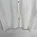 Cotelac Long Sleeve Ribbed Knit Cardigan Sweater Size 4 White V Neck Lightweight